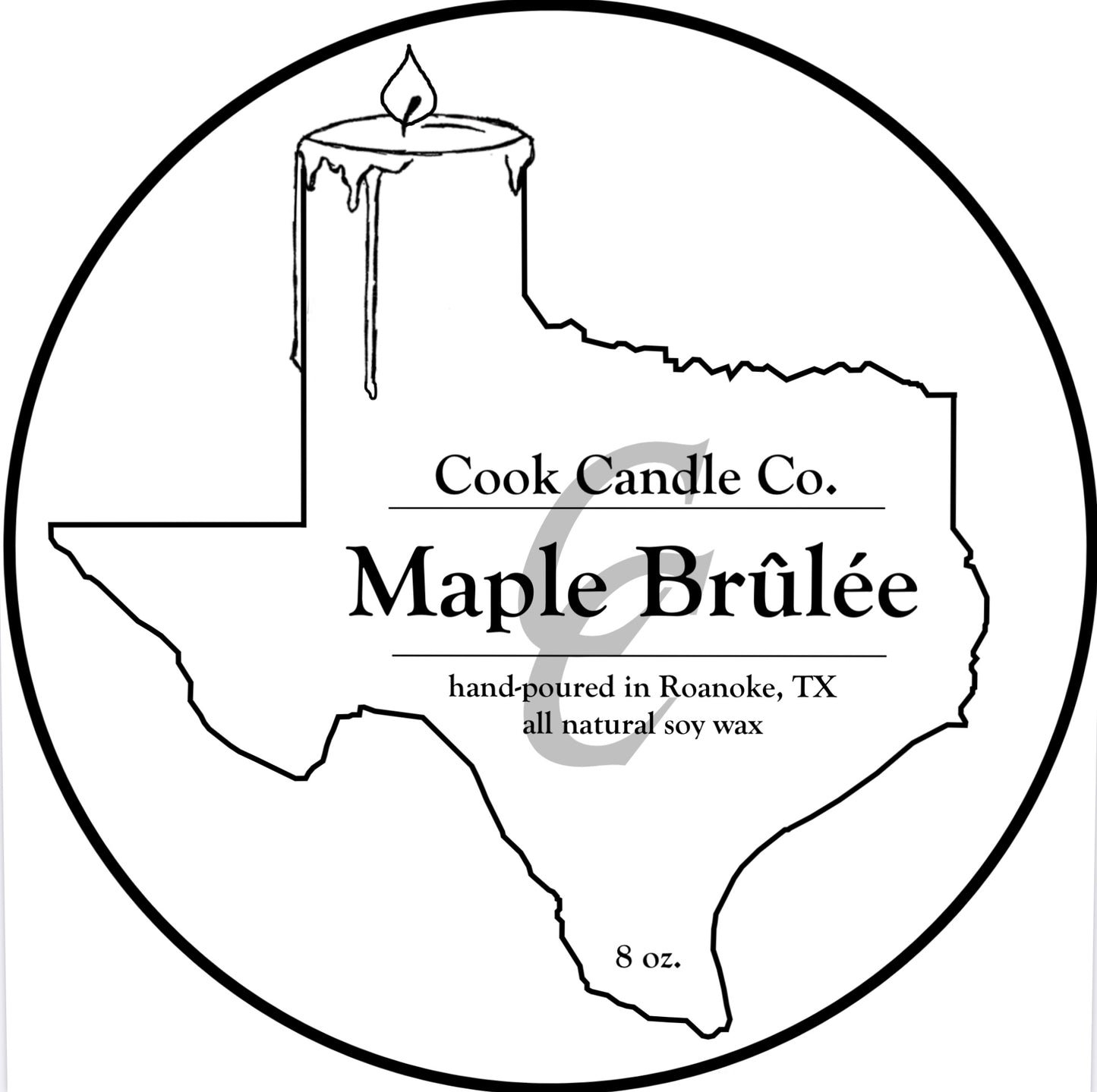 Maple Brûlée 8 oz