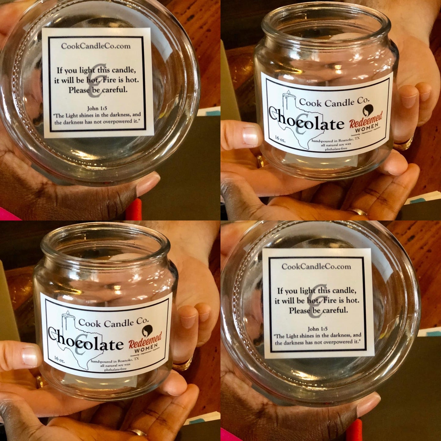 Chocolate 16oz *Redeemed Women*